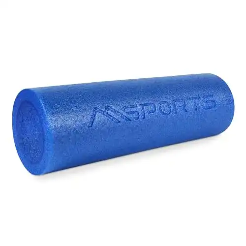 Pilates-Rolle MSPORTS Yoga Rolle Premium 45 x 15 cm für Faszientraining