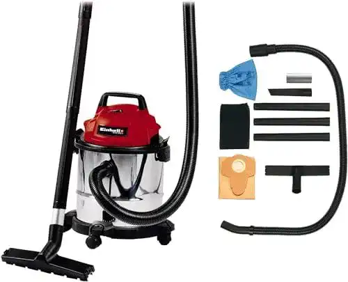 Einhell TC-VC 1812 S Nass-Trockensauger 1250 W mit 12 Liter Behälter