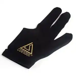 Cuesoul Billard-Handschuh Set mit 10 Stück 3-Finger-Handschuhe für Billard