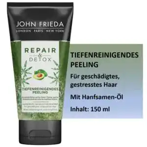 Kopfhautpeeling John Frieda Repair & Detox für geschädigtes Haar 150 ml