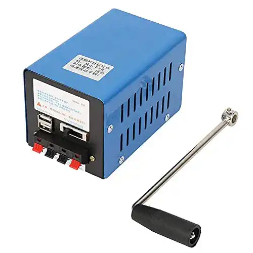 Handkurbel-Generator Jectse 20W – Tragbare Notstromquelle