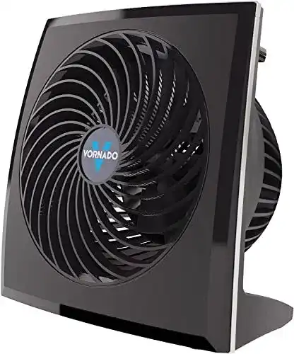 Vornado VOR-573 Standlüfter mit Vortex-Luftzirkulation in Schwarz