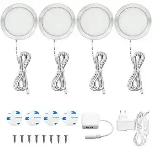 LED Schrankbeleuchtung Uring 4er Set für Unterbau und Vitrinen
