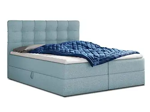 Boxspringbett Sofnet Best mit 2 integrierten Bettkästen