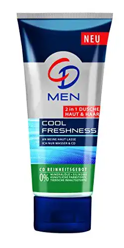 CD Men 2in1 Duschgel für Haut und Haar Cool Freshness im 4er Pack