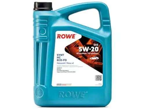 Motoröl 5W20 Rowe HIGHTEC SYNT HC ECO-FO 5 Liter