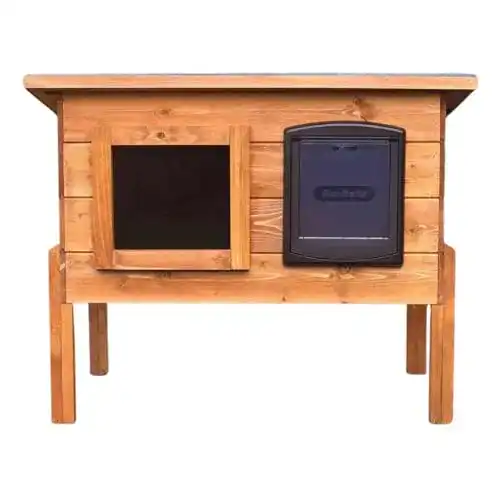 Katzenhaus The Hutch Company für Outdoor mit Isolierung