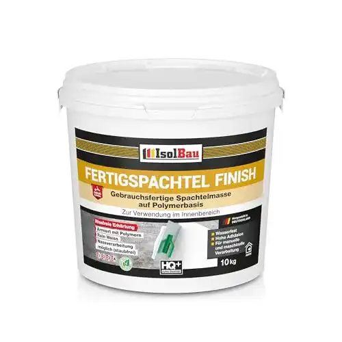 Isolbau Fertigspachtel Finish 10 kg – Gebrauchsfertige Spachtelmasse