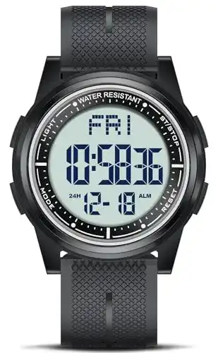 Armbanduhr mit Vibrationsalarm von WIFORT für Herren und Damen