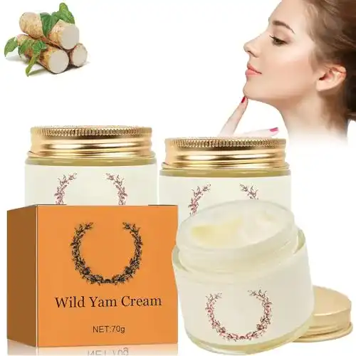 Yamswurzel-Creme Wild Yam Cream, 3 Stück für Gesicht und Körper