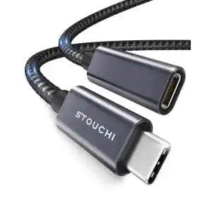 USB-C Verlängerungskabel Stouchi 1,8m für Datenübertragung und Aufladung