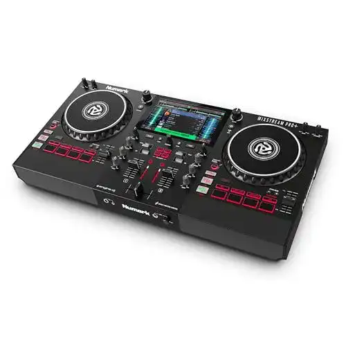 DJ-Controller Numark Mixstream Pro+ Standalone DJ Controller mit Touchscreen