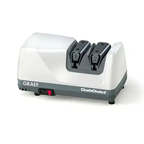Graef Messerschärfer CC105 mit Diamantscheiben für präzises Schärfen