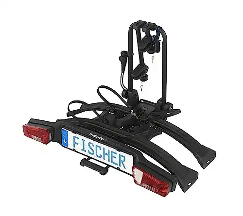 Fischer Fahrradträger RoadLine Black für 2 Fahrräder oder E-Bikes