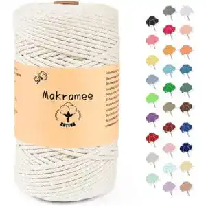 Makramee-Garn Uvolo 3mm x 200m für Bastelprojekte