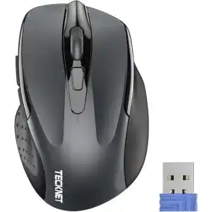 Kabellose TECKNET Pro Maus mit 2600 DPI und 2.4G Funktechnologie
