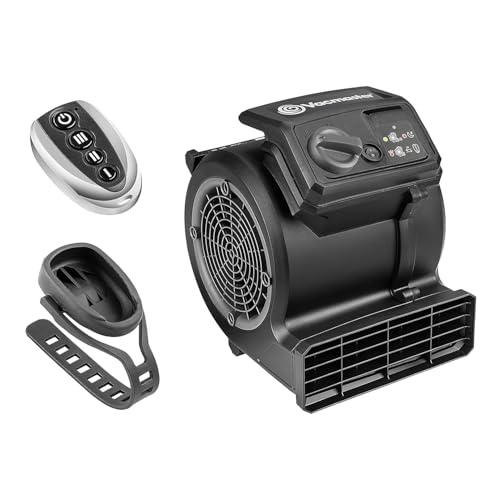 Bodenventilator Vacmaster AM1202R Cardio54 für Fitness und Trocknung