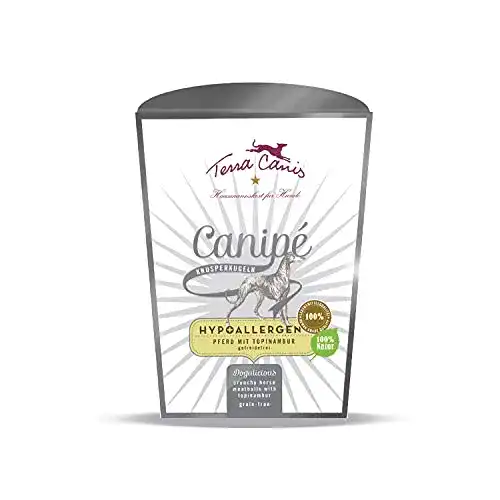 Terra Canis Trockenfutter Pferd Canipé hypoallergen für Hunde