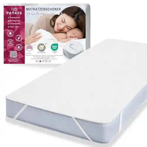 Matratzenschoner 90 x 200 cm wasserdicht von Pataya