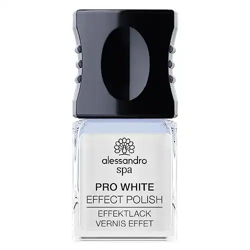 Nail Whitener Alessandro Spa Pro White Nagellack gegen Verfärbungen