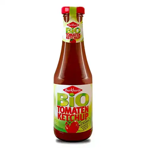 Bio Ketchup Burkhardt 6 x 500ml – Tomatenketchup aus Bio-Anbau