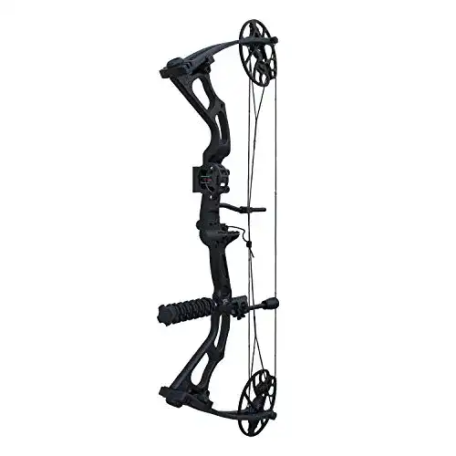 Compoundbogen Hellbow Jagdbogen mit einstellbaren Flaschenzügen 18,9-30,9 Zoll