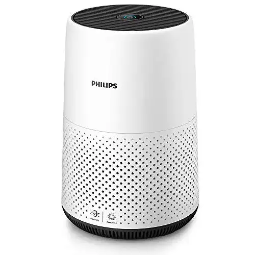Philips Luftreiniger AC0820/30 Serie 800 mit HEPA-Filter und Luftqualitätsanzeige