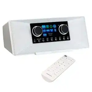 Medion P85333 Internetradio in Weiß mit DAB+, WLAN und UKW