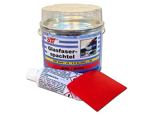Spachtelmasse STC 2K Glasfaserspachtel grün für Autos