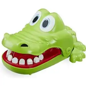 Kroko Doc Brettspiel von Hasbro Gaming Geschicklichkeitsspiel für Kinder