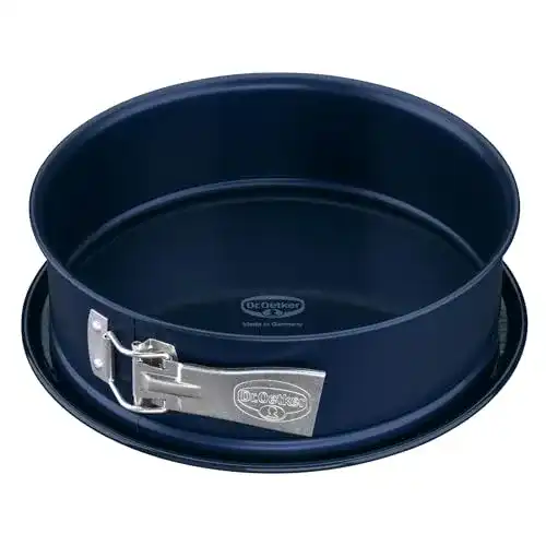 Springform 24 cm von Dr. Oetker Backform mit Emaille-Boden