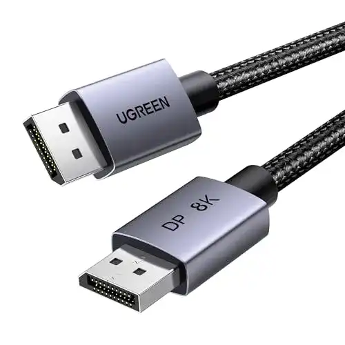 DisplayPort Kabel Ugreen 8K 1.4 60Hz für PC und Monitor