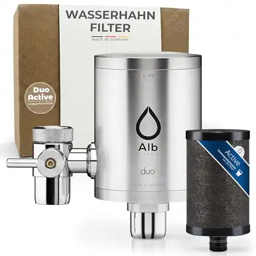 Wasserfilter Alb Filter Duo Active für Wasserhahn Trinkwasserfilter