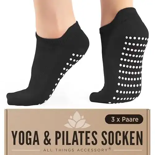 Yoga-Socken All Things Accessory ATA, für Damen, 3 Paare