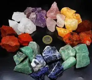 Heilsteine Aqua Lapis Mischung 1 kg Rohsteine zur Wasseraufbereitung
