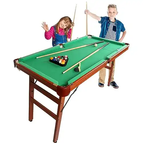 Klappbarer Billardtisch YP für Pool und Snooker