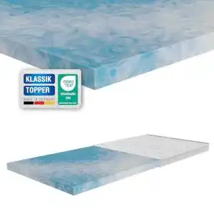 Kaltschaum Topper 140 x 200 für individuellen Schlafkomfort