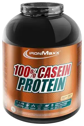 Casein IronMaxx 100% Proteinpulver Vanille 2kg Dose