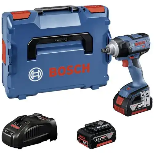 Bosch Professional 18V Akku-Schlagschrauber GDS 18V-300 mit Systemakku