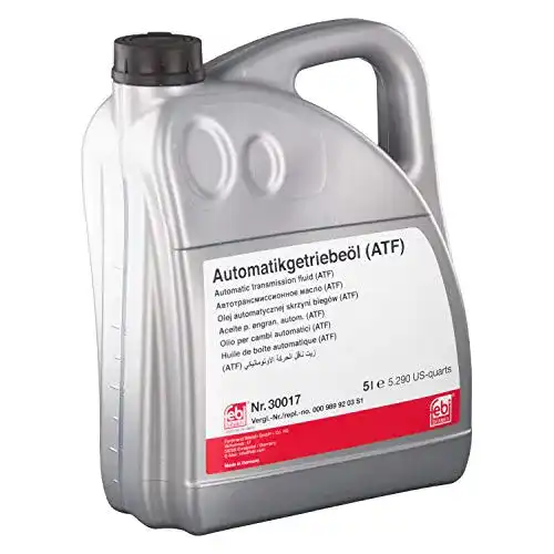 Febi Bilstein 30017 Automatik-Getriebeöl (ATF) 5 Liter für verschiedene Fahrzeuge