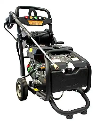 Benzin Hochdruckreiniger Detec mit 170 bar und 7 PS Motor