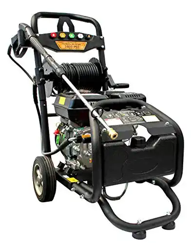 Benzin Hochdruckreiniger Detec mit 170 bar und 7 PS Motor