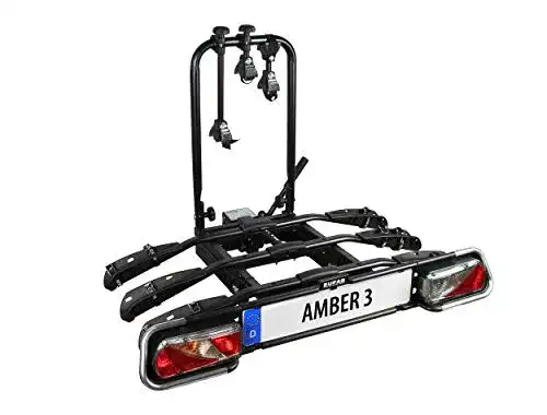 Fahrradträger für Anhängerkupplung für 3 Fahrräder EUFAB 11555
