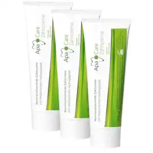 Zahnpasta Apa Care Remineralisierende Zahncreme mit flüssigem Zahnschmelz 3 x 75 ml