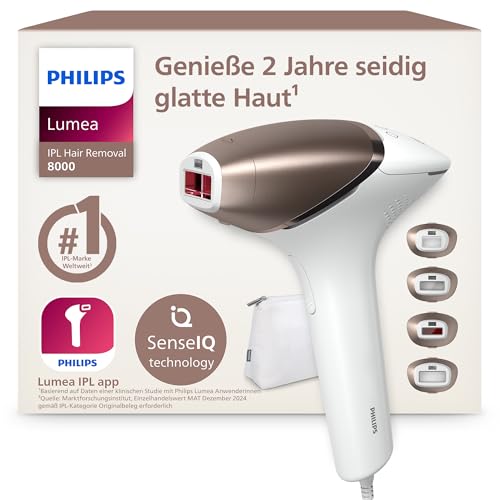Philips Lumea IPL 8000 Series Haarentfernungsgerät mit SenseIQ Technologie
