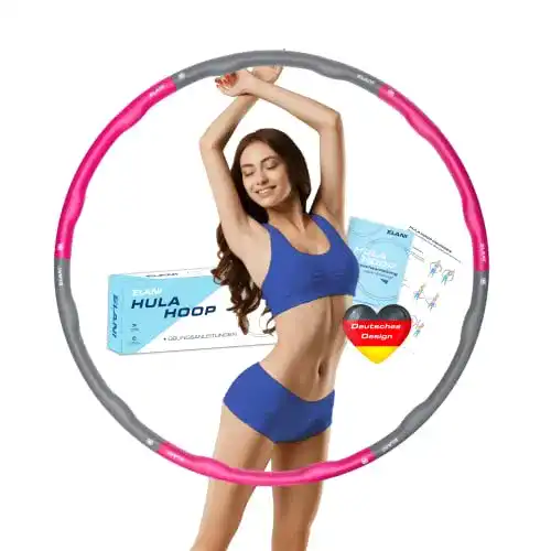 Hula-Hoop-Reifen ELANI für Erwachsene – Fitness und Abnehmen
