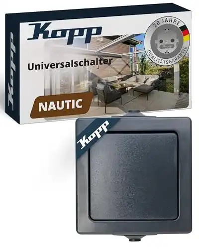Kopp Nautic Universalschalter für Feuchträume