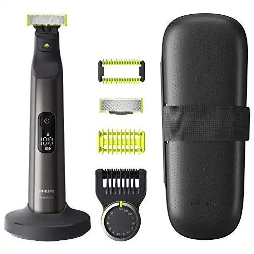 Philips OneBlade Pro Face und Body Rasierer mit 14 Längeneinstellungen