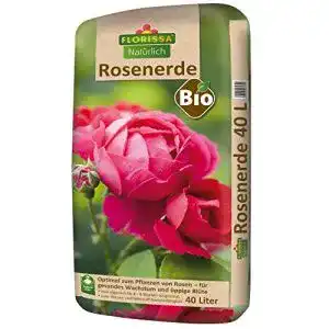 Rosenerde Florissa Natürlich 58584 Bio 40 L torffrei für Rosen