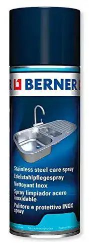 Edelstahlreiniger Berner 160366 Edelstahlpflegespray, 400 ml
